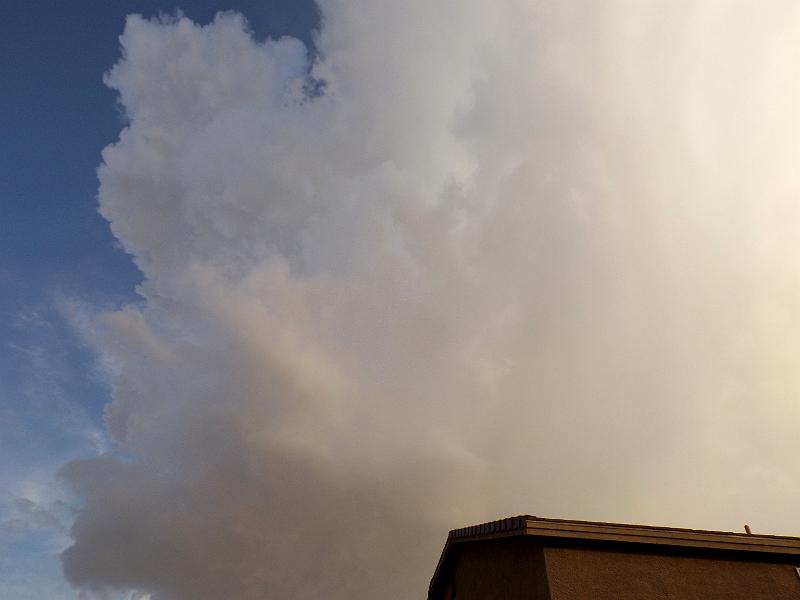 DSCF0060.JPG - A rare storm forming in southeast Phoenix. It's monsoon season!