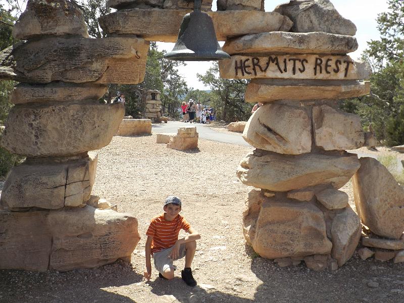 DSCF0098.JPG - Grand Canyon - Robbie at Hermit's Rest